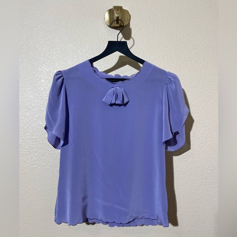Jonathan Martin Vintage Blue Purple Women's Top